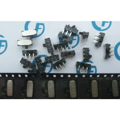 10Pcs Taiwan 2-speed 6-pin toggle switch/push switch/slide switch/dual row 6-pin 2-speed switch LSS22M