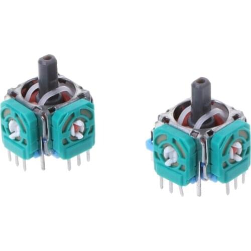 2 Pcs Joystick Axis Analog Sensor Module Thumbstick For PS4 Pro Slim Controller H054