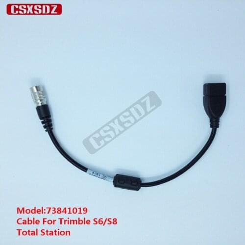 (2PCS)Cable For Trimble Total Station S6 And S8 Trimble Total Station Data Cable 73841019