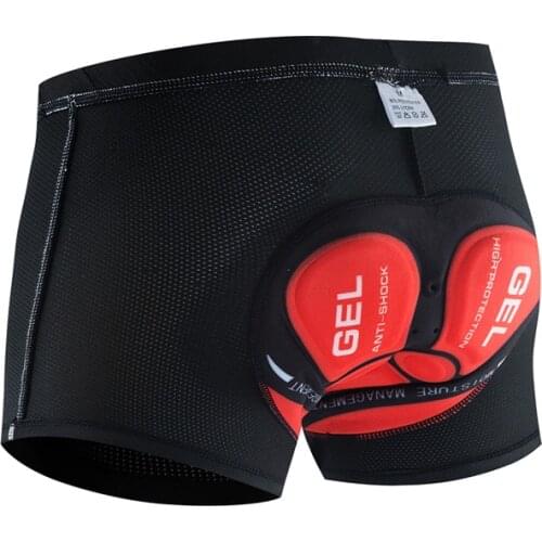 2020 New Arrivals Cycling Shorts Cycling Underwear With 5D Gel Pad Shockproof Bicycle Underpant Breathable Bike Shorts