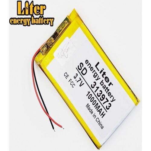 3.7V,1000mAH,313973 Polymer lithium ion / Li-ion battery for TOY,POWER BANK,GPS,mp3,mp4,cell phone,speaker
