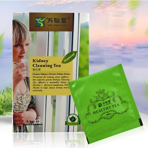 40 pcs/2 Packs Chinese medicine Care treatment Prevent Diuretic anti-inflammatory analgesic Kidney Stones Cleaning Teabags