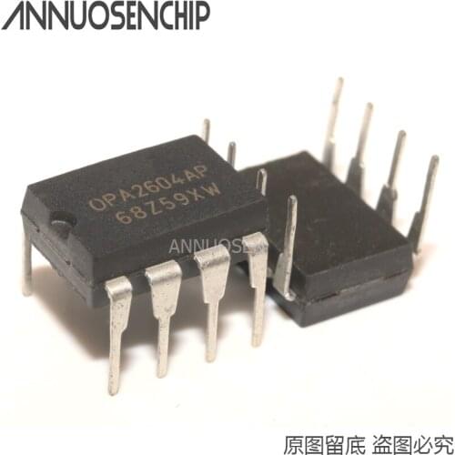 5PCS/LOT OPA2604AP OPA2604 2604AP 2604 DIP-8
