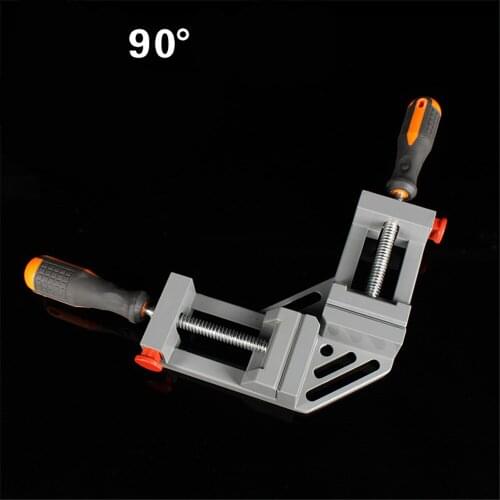 90-Degree Right-angle Clamp Quick Angle Clamp Woodworking Fixture Frame Clamp Aluminum Alloy Pliers Body Tool