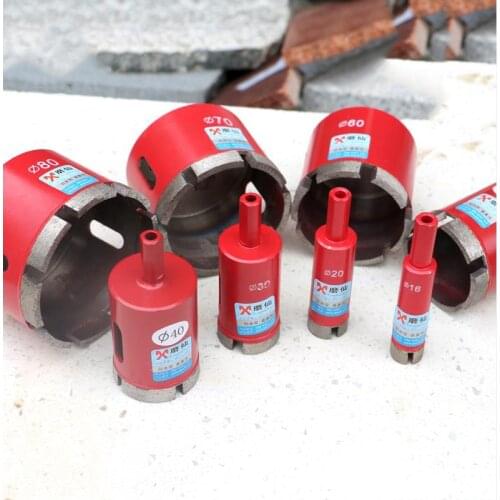 1Pcs 6-75mm of marble opener diamond core bit hole saw drill bit for marble granite brick tile ceramic concrete drilling