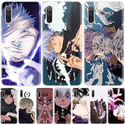 Japan Anime Jujutsu Kaisen Silicon Phone Case For Xiaomi Redmi Note 10 9 8 9S 8T 7 6 5 6A 7A 8A 9A 9C Pro Customized Cover Coque