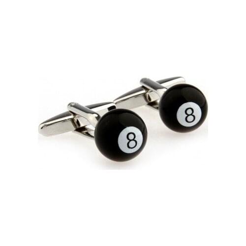 Black 8 Cufflink 15 Pairs Wholesale Free Shipping