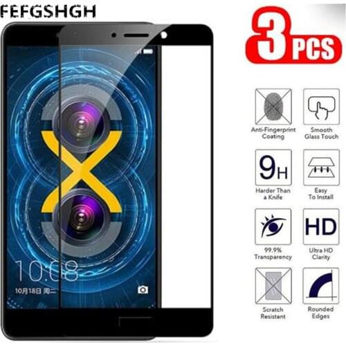 For Huawei Honor 6X Tempered Glass Full Cover HD Premium Protective Glass Film Honor 6X 6 X Screen Protectors pelicula de vidro