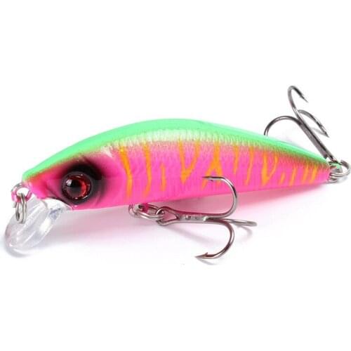 10 Colors 7cm/8.1g Artificial Minnow ABS Plastic Hard Bait 3D Simulation Eyes Swimbait Bionic Bait Sea Fishing Lure Outdoor