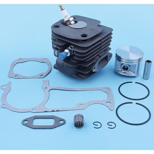 52mm Big Bore Cylinder Piston Top End Gasket Kit For Husqvarna 372XP 365 371 362 371K 375K Chainsaw Cut-Off Saw Needle Bearing