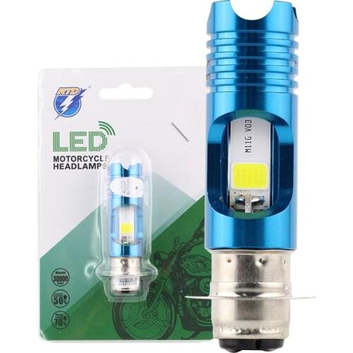 RTD Original m11g p15d T19 LED Motorcycle Headlight Bulb 16W 12V White+Blue Hi/Lo Beam Headlamp Lamp For Yamaha Y125z Honda Wave