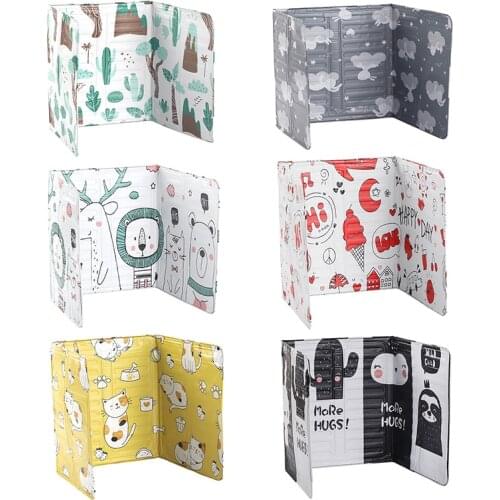 Cartoon Splatter Shield Guard Oil Divider Splash Proof Baffle Tool Kitchen Cooking Frying Pan Oil Splash Screen Cover Gas Stove