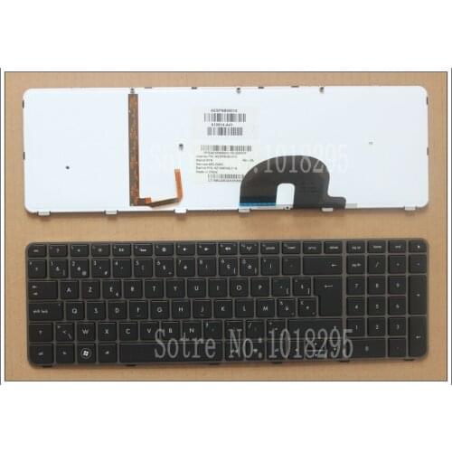 100% NEW BE For HP Envy 17,17-2199EL, 17-2199EZ 17-1189EL, 17-1190CA SP8 Belgian laptop keyboard With backlight 610914-A41