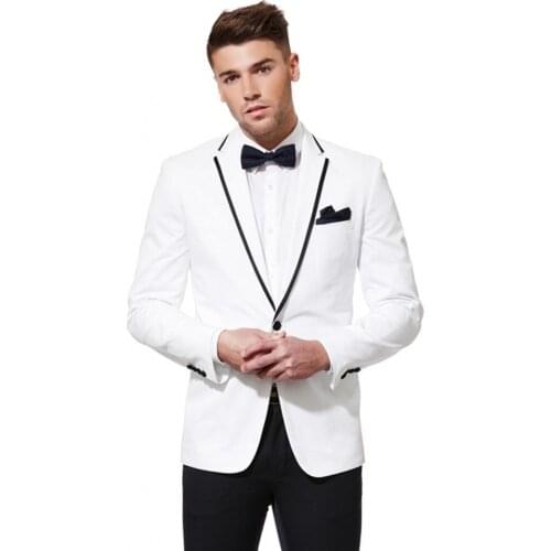 Brand New Groomsmen Notch Lapel Groom Tuxedos Center Vent Mens Suits Wedding Best Man Suit (Jacket+Pants+Tie+Hankerchief)B689