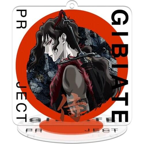 New Style Gibiate Anime Toy Kathleen-Funada Onikura-Yukinojyo Kanzaki-Sensu Acrylic High Quality Collection Keychain Toys 9cm