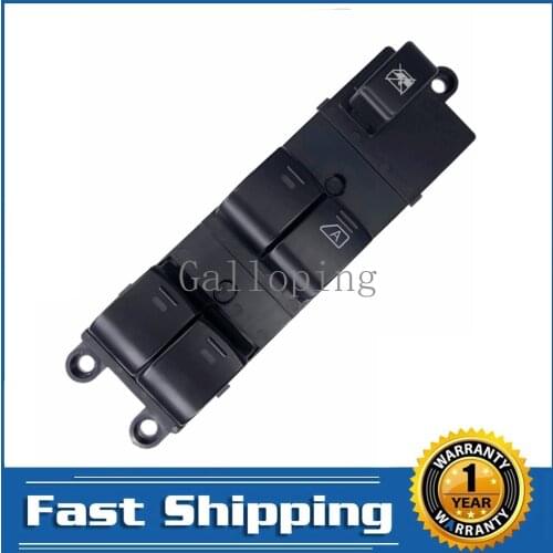 Front Right Electric Power Master Window Switch Lifter Console for Nissan Navara D40 Qashqai Pathfinder R51 25401-4X00C