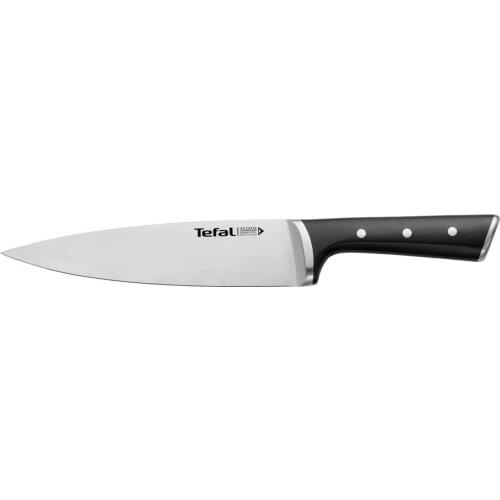 Tefal Ice Force Chef Knife 18-20 cm| Stainless Steel Kitchen Chef Boning Knife Fishing Knife Meat Cleaver Cooking Cutter Butcher