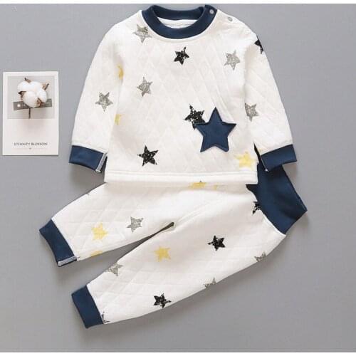 Clothes For Girls Star Pattern Girls Clothing Tshirt + Pants Girl Set Spring Autumn Tracksuits For Children