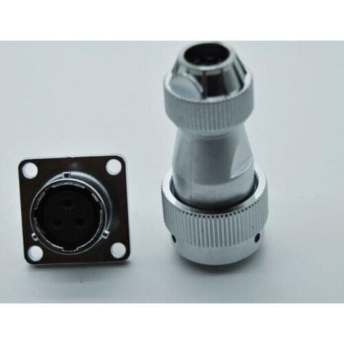 LED Water Connector Proof Aviation Plug Socket HA M16 Power Plug Metal Square Socket