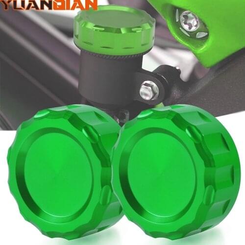 Motorcycle Rear Brake Reservoir Tank Cap Oil Cup Cover for kawasaki ZG1200 Voyager ZG1400 Concours ZR-7 ZR-7S ZRX1100 ZRX1200R