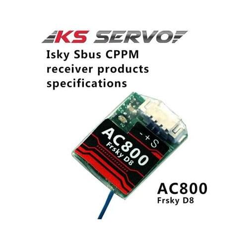 AC800 0.8g cppm sbus Telemetry Receiver for X9D X12S X9E