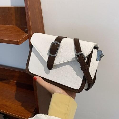 Brand Design High Quality Crossbody Bags for Women Shopping Handbag Fashion Simple Shoulder Bag Ladies PU Leather Messenger Bag