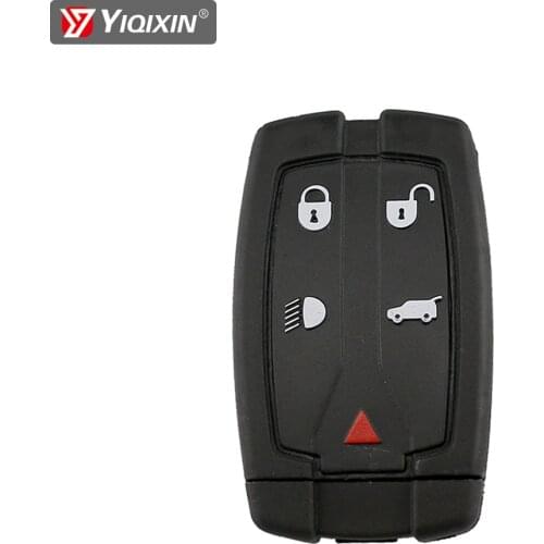YIQIXIN High Quality Key Case For Land Rover Freelander 2 Discovery Remote Car Key Shell Cover 5 Button Smart Card With Blade