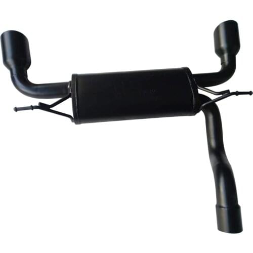 1 set Black steel Exhaust for Jeep Wrangler JL JL1059