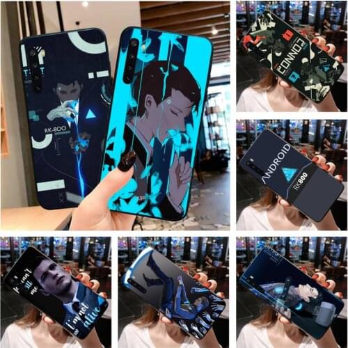 Detroit Become Human RK800 Phone Case For OPPO Realme 6 Pro Realme C3 5 Pro C2 RENO2-Z A11X