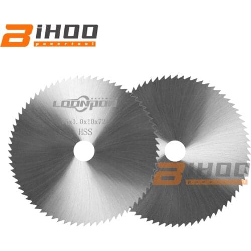 75mm/3inch Manganese Steel Circular Saw Blade HSS Milling Cutter Thickness 1mm Slotting Cutter Saw Blade Milling Cutter 1Pc