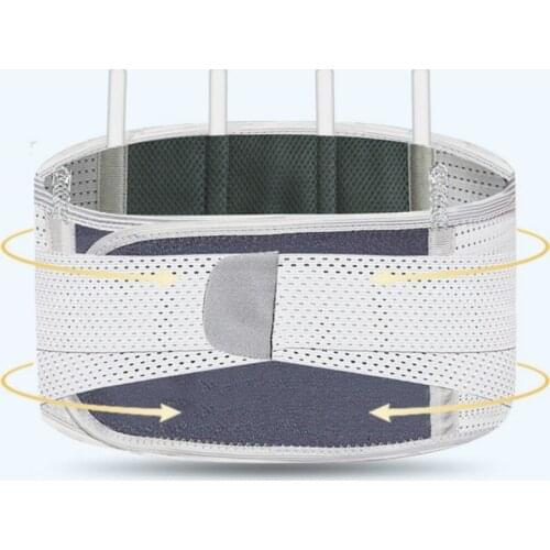 Breathable Ftiness Gym Waist Belt Sport Back Spine Pain Brace Adjustable Lumbar Support Belt Trimmer Corset Body Shaper Belts