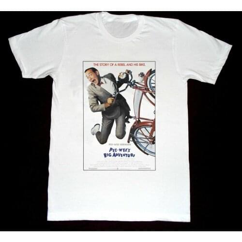 Pee WeeS Big Adventure Tshirt A65 Shirt Pee Wee Herman 80S Cult Film Lgbt Tee Shirt