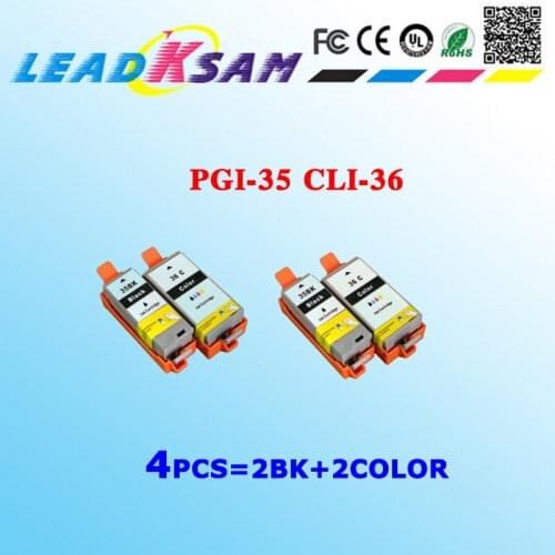 PGI35 CLI36 ink cartridge compatible for canon 35 36 PIXMA iP100/iP100 mini260/320 PGI-35BK,CLI-36C