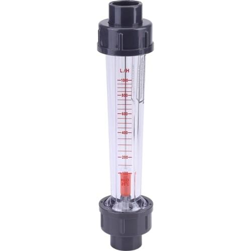 LZS-15 Plastic Tube Liquid Water Rotameter Flow Measuring Instruments DN15 Water Testing Meter Tube 100-1000L/H Wholesale