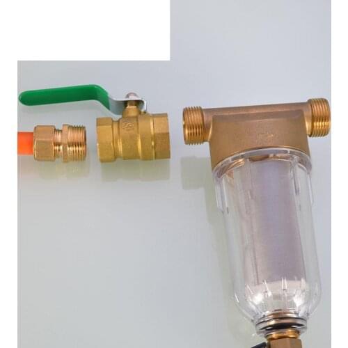1/4" 3/4" Copper Ball Valve Female Male thread Water Heater Tap Pipe Gas Valve Fittings Switch