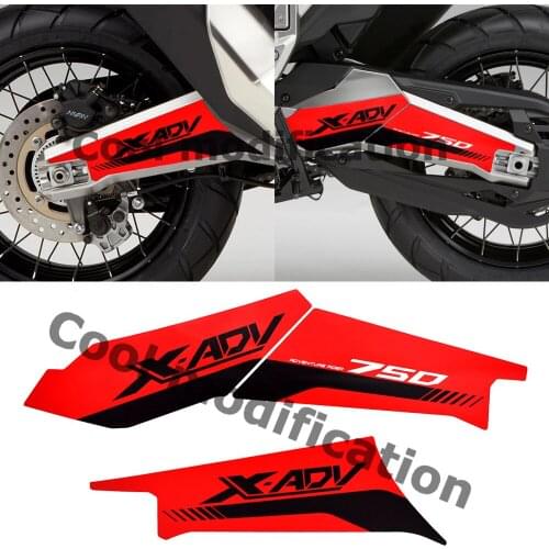 Motorcycle Left/right Swingarm Stickers Kit Case For Honda X-ADV X ADV 750 2017-2020 Year PVC Waterproof Scratch Resistant Decal