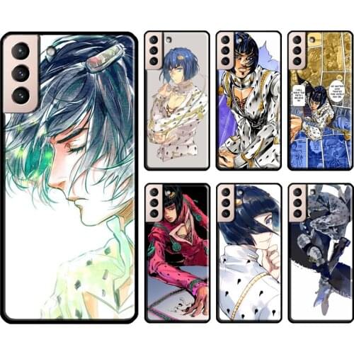 Bruno Bucciarati JoJos Bizarre Adventure Soft Case For Samsung Galaxy S21 S20 FE Note 20 Ultra Note 10 S8 S9 S10 Plus Cover