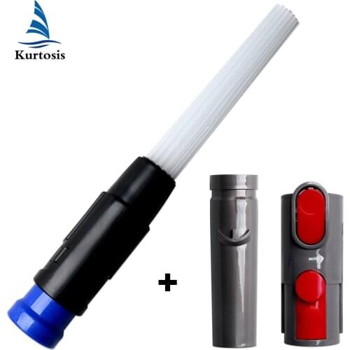 Cleaning Tool Attachment Brush Adaptor Set for Dyson V8 V10 V6 DC35 DC61 DC62 Vacuum Cleaner Dust Daddy Multi-functional Tool