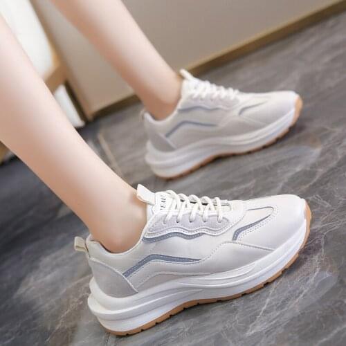 2021 New Fashion Net Red Thin Forrest Shoes Womens Summer All-match Comfortable Soft Sole Old Shoes Outdoor Casual Sports Shoes