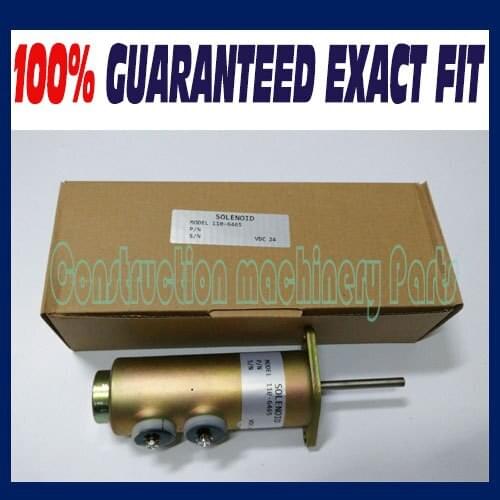 NEW Fuel Shutdown Solenoid Valve 110-6465 6T-4122 For Caterpilar Diesel Engine 24V