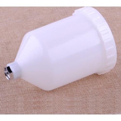 LETAOSK New Plastic Sprayer Cup Air Gravity Feed Spray Paint Pot Fastmover Thread Connector For Spray Gun Tools