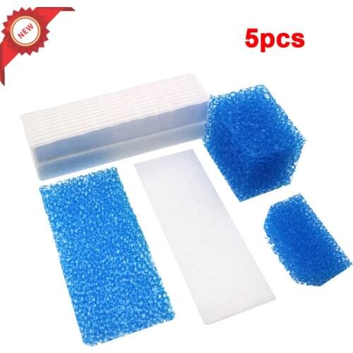 5Pcs/1 Set Dust HEPA Filter For Thomas Twin Genius 787203 Robot Vacuum Cleaner Replacement Parts Accessory