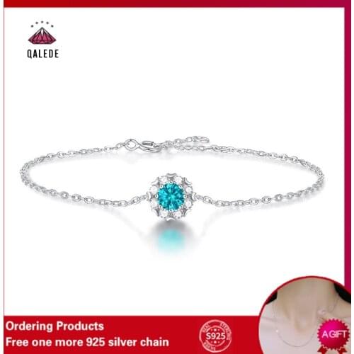 Синие браслеты QALEDE China At AliExpress