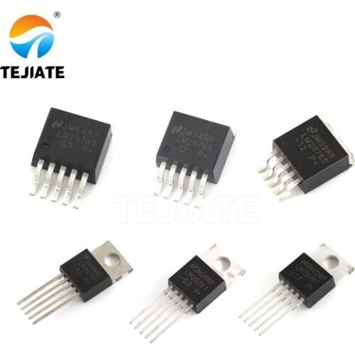 10PCS LM2576S-5.0 ADJ 12 3.3V LM2576T buck circuit regulator IC chip TO-263 TO-220