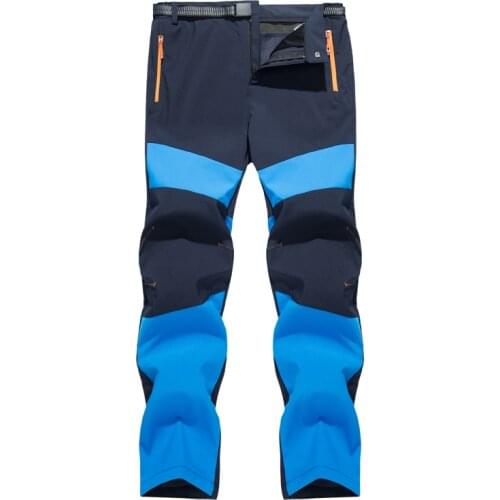 Fonoun Men Hiking Pants Thicken Warm Keep Waterproof Autumn Winter Windproof Breathable Scratch Resistant FN202