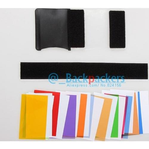 Flash Diffuser Soft Box softbox 12 Color Card for 430ex 580ex sb600 sb800 yn560