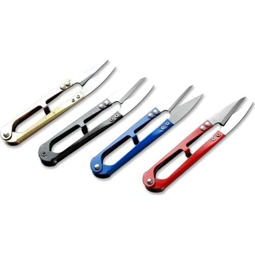 Swayboo stationery Scissors Nippers U Shape Clippers Steel High Quality Decorative Scissors Professional Tailor Scissors