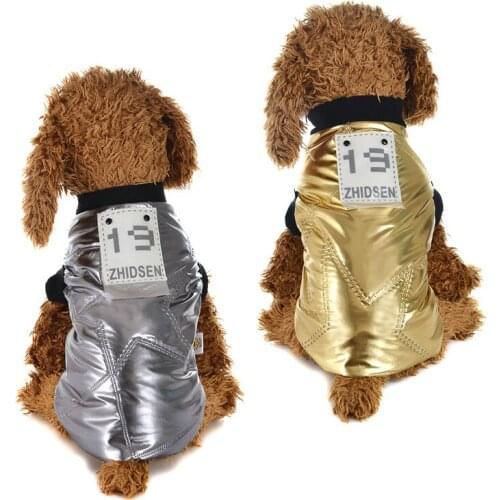 Dog Winter Jacket Lightweight warm cotton coat Clothes Pet Clothes Dog clothing for small medium large dogs