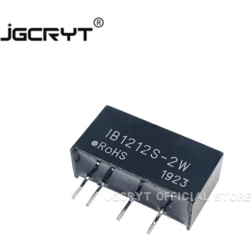 1Unids/lote The new imported spot DC-DC isolated power module IB1212S-2W 12V to 12V with voltage stabilizing 2W module