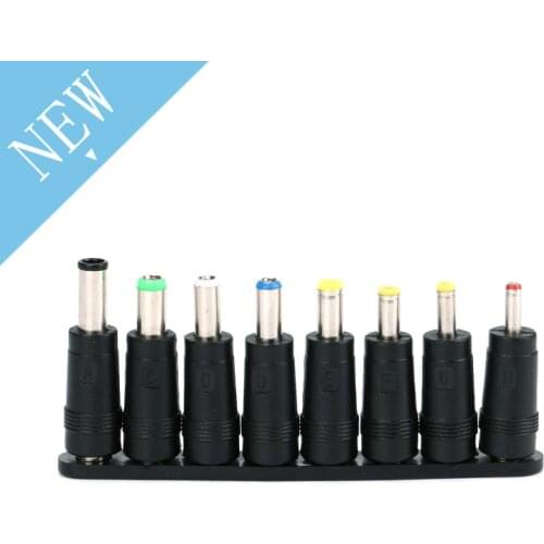 8pcs/Set 5.5x2.1mm Multi-type Male Jack connector For DC Plugs AC Power Adapter Computer Cables Connectors Notebook Laptop